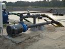 CAFO lagoon - DPS Farm in Branford FL. 20 HP Bank mounted aeration system