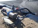 Bank mounted installation in a Dairy Wastewater lagoon