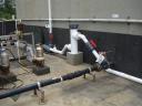 Nothing to service in the containment with our High-flow pump trap